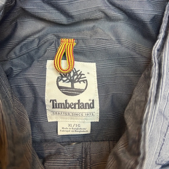 Men’s Timberland Jacket-Navy Blue - Picture 3 of 4